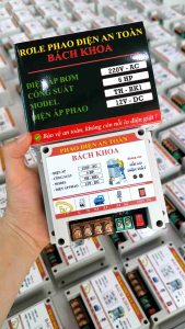 PHAO ĐIỆN AN TOÀN BÁCH KHOA    - Điện phao 12V đảm bảo an toàn cho gia đình  Đảm bảo an toàn tuyệt đối cho gia đình.