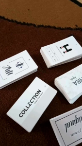 Hang Tag Custom: Label Hangtag Baju, Celana, Sepatu & Hijab