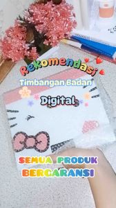 Timbangan Badan Digital 150 Kg GSF 2125 Packing Bubble Wrap Kaca Premium Tempered Glass