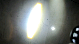 Lampu Tembak Sorot D2 Laser Minigun 2Pcs Plus Saklar Putih/Putih High Low Universal Semua Motor