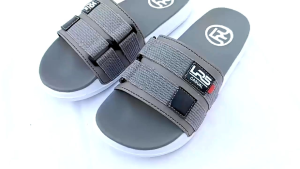 HUNYUR - Sandal Slop Pria Distro Dewasa Empuk Kece Karet Phylon