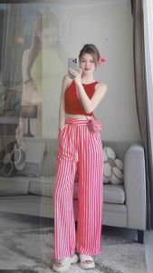 🌸 MyDu Shop | Set Yếm Quần Dài Cá Tính – Dáng Chuẩn Mặc Lên Cực Chất | MS 2695 🌸