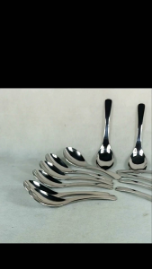 Sendok Bebek Tebal Stainless Steel Anti Karat 12Pcs