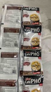 Dây cà phê phố đen 10 gói x 16g không hộp