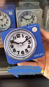 Seiko | Alarm Clock Quiet Sweep Second / Beep Alarm Clock / QHE100L / QHE100S