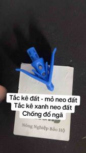 [Giá Rẻ] 50 100 Cái Tắc Kê Đất - Mỏ Neo Đất Tắc Kê Xanh Neo Chằng Đất Cố Định Dây- Phú Hưng