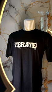 Kaos PSHT Pencak Silat Setia Hati Terate Katun Combed 24s Oblong Hitam Pendek