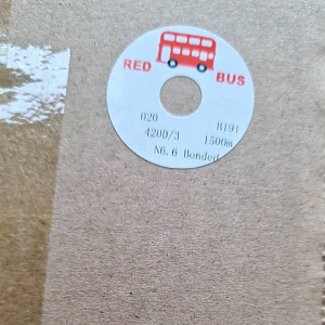 Premium  020 1500M Coarse Nylon Sewing Thread for Furniture & Canvas - Red Bus NYLON THREAD