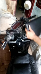 bantal stang motor waterproof