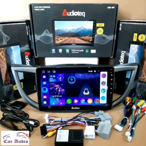 HEAD UNIT ANDROID HONDA CRV GEN 4 PRESTIGE 2.4 CC / NON PRESTIGE 2.0 CC ANDROID AUDIOTEQ 10 INCH RAM 4 GB CAR PLAY CRV 2013 - 2016