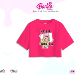 Kaos BARBIE Anak CROP TEE MISEL