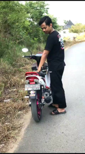 KNALPOT FIZ R FULL PRESS PREMIUM SETANDAR RACING SUARA KEMRINCING