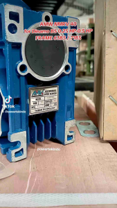AMW Gearbox NMRV 40 Dinamo 025 - 075 HP Elektro Motor Vertikal Flange B5