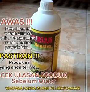 Pupuk Durian Booster Plus Biopestisida Agar Cepat Berbuah Lebat Atasi Rontok