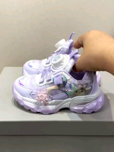 Giày Thể Thao Khóa Xoay Cho Bé Gái 3-12 Tuổi Giầy Đi Học Trẻ Em Gái Gắn Chong Chóng Cute Giày Bé Gái [ Giày Dép Trẻ Em Kiêu Sa Shop ]