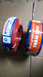Dây điện Trần phú 1 x4 Chính hãng. Quận 100m