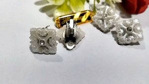 HN1 Hijabnur1 - Anting Klip Hijab & Anting Jepit Hijab Handmade