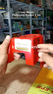 Cover Engine Mesin Potong Rumput Gendong 2 tak 328 - Bahan Plastik Bagus