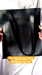 Totebag Wanita Agata Tas Kuliah Cantik