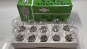 ( Combo 2 bóng ) Bóng đèn xe 6V10W - 6V15W - 6V21W