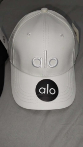 High Quality baseball caps adjustable strap for men and women alo white cap with logo adjustable strap fit for casual wear