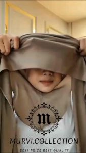 Pashmina Inner Menutup Dada Jersey Instan / Hijab Pashmina Ovale Inner Menutup Dada Instan Jersey