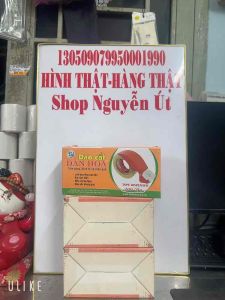 Dao cắt băng keo dân hoa 5f dùng được cuộn 1kg