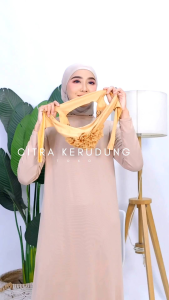 ciput tali cepol burkat model dagu variasi payet || dalaman hijab bahan kaos premium