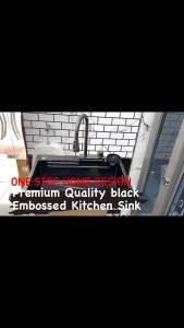 🌈GUNMETAL HANDMADE MULTIPLE S/STEEL KITCHEN SINK