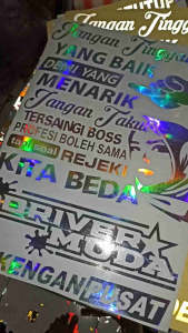 Stiker Cutting: Pemotongan Stiker Mobil & Truk
