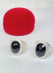 แหวนเงินชายนิลแท้