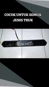 PROMO Lampu Stoplamp Tengah Mata Devil Nyala RGB Panjang 60cm Lebar 9cm 12/24 Volt Waterpfroof