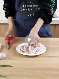 Stainless Steel Kitchen Scissors 21.5cm Gunting