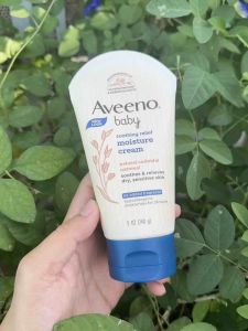 Kem dưỡng ẩm không mùi Aveeno Baby Soothing Relief tuýp 140g