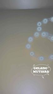 Bertha Pearl Holo Beads Elastic Bracelet: Gelang Mutiara Manik Elastis Handmade Fashion