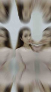 Mia Buttefly Transparant Beads Necklace Kalung Kupu Kupu Manik Warna Warni Colorful Hijab Friendly