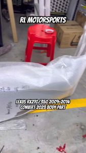 Lexus RX270 RX350 09-14 convert 2023 RX bodykit body kit front rear bumper head tail lamp light grill grille cover DRL 2009 2010 2011 2012 2013 2014