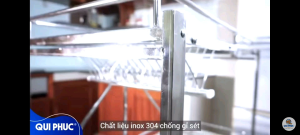 Kệ xếp Inox DeLi Compact 40×80 Qui Phúc