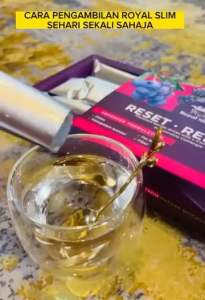 ROYAL SLIM RESET REBORN ORIGINAL HQ PREMIXED BERRIES DRINKS ADVANCED FORMULATION