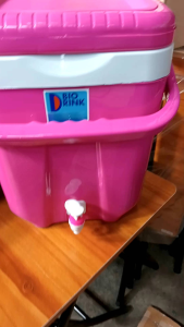 BIODRINK SQUARE WATER JUG 12 LITERS with FAUCET #892