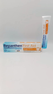 Bepanthen First Aid Wound Healing Cream 30gm EXP 04/27~ Disinfect without stinging and gently supports wound healing