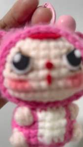 พวงกุญแจเบบี้ทรี รุ่นล่าสุด ขนาด 6x8 ซม. พร้อมหู 13 ซม.