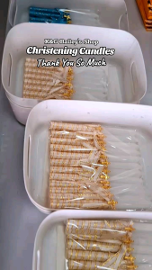 Christening Candle Baptism House Blessing Debut Candle Candles