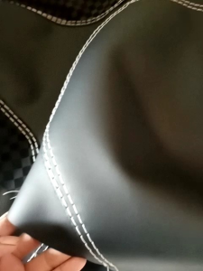 Cover Kulit Jok Motor Motif Lis Catur