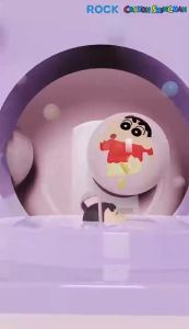 โมเดล ชินจัง น้ำหอมปรับอากาศติดรถ หมุนได้ Crayon Shinchan SOLAR-POWERED ROTATING AROMA DIFFUSER by ROCK