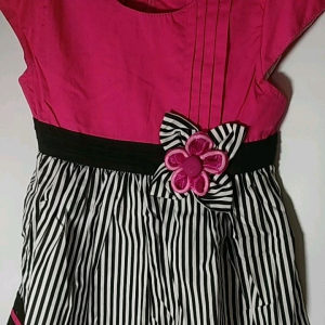 Dress baby Dress Bayi Usia 6 Bulan - 2 Tahun motif Bunga/ Garis-Garis