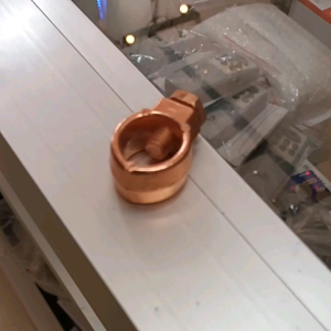 ของแท้100% AP แคล้มหัวใจ แค้มป์ รัด แท่งกราวด์ 5/8 ชุบ ทองแดง แคล้มกราวด์หรอด