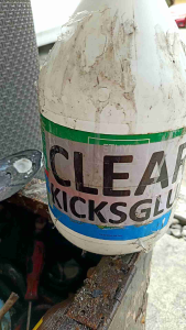 Clear glue remover 50ml + universal primer 50ml for restoring sneakers.