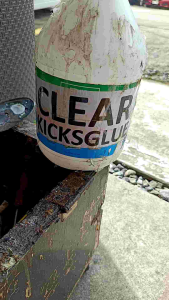 Kicks Glue 150ml Water Based Clear Adhesive for Sneakers - Strong Adhesive Packaging in Bottle 10 mins Drying Time Safe for Childrens Reach