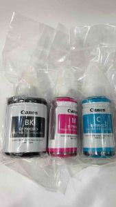 หมึกเติมCanon 790 หมึก 790 แคนนอนไม่มีกล่องใช้กับ Canon G Series